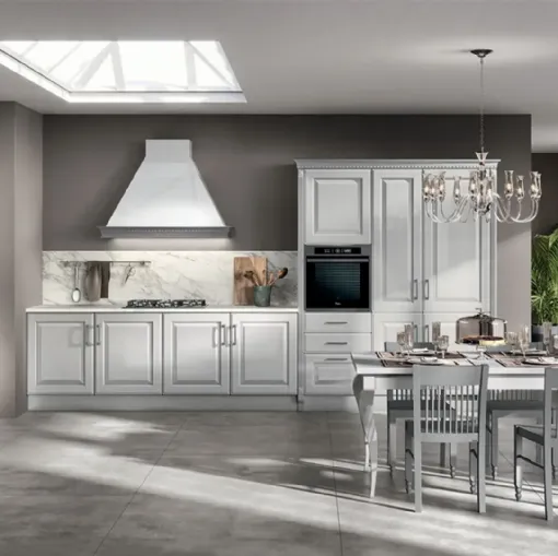  Cucina Classica Baltimora Grigio Airone di Scavolini