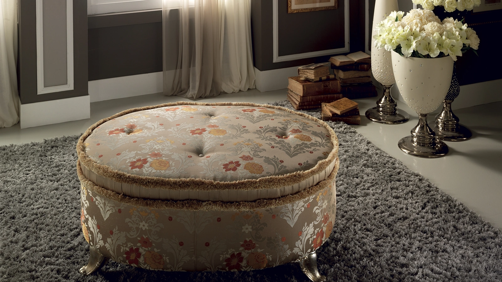 Pouf Donatello Palace di Arredoclassic