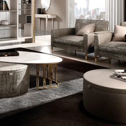 Pouf Mascari Fifty di Valderamobili