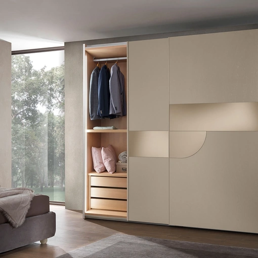 Armadio ad ante scorrevoli Gaia Cachemire di Mobil Più