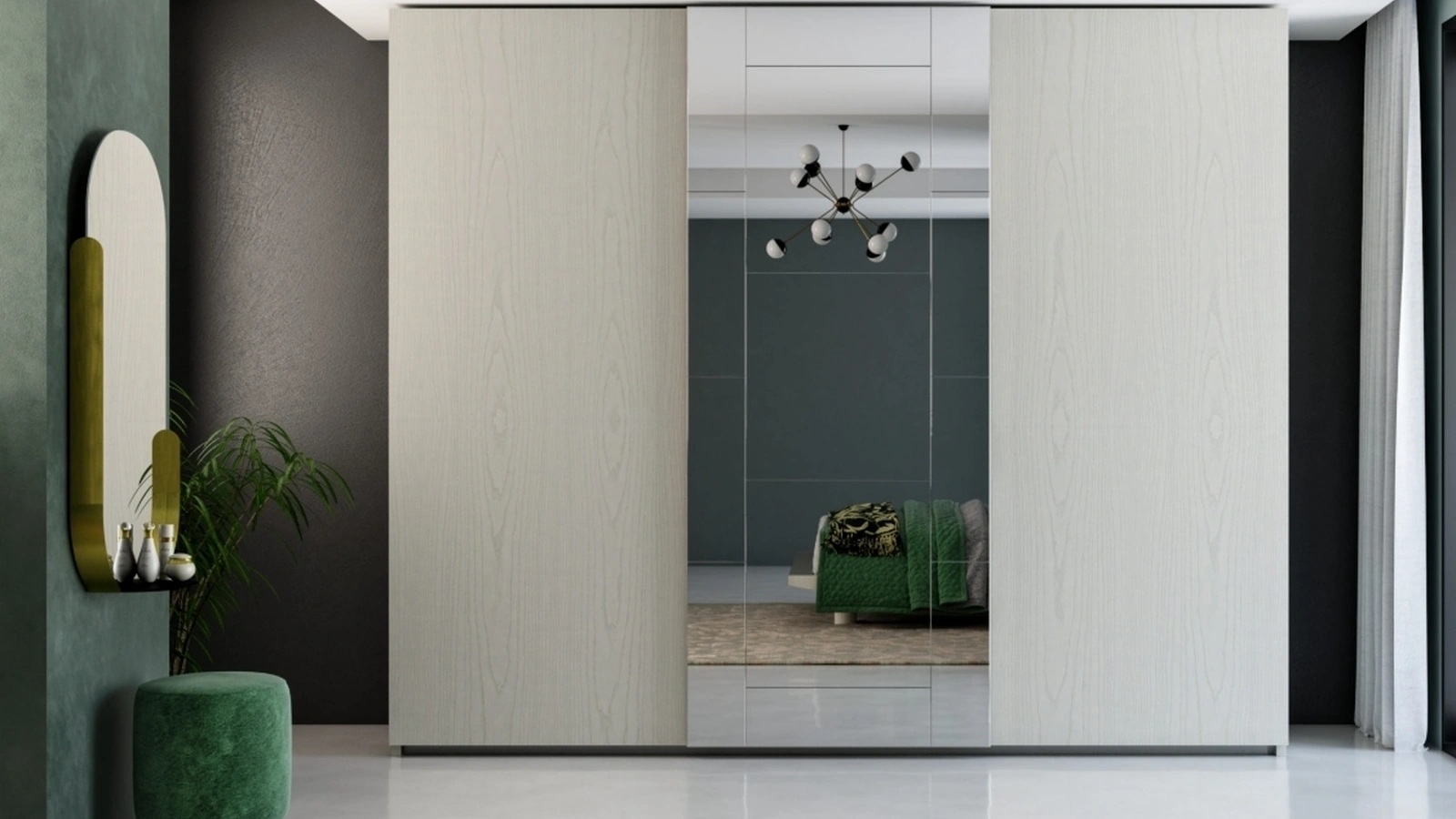 Armadio scorrevole Jolly di Fazzini