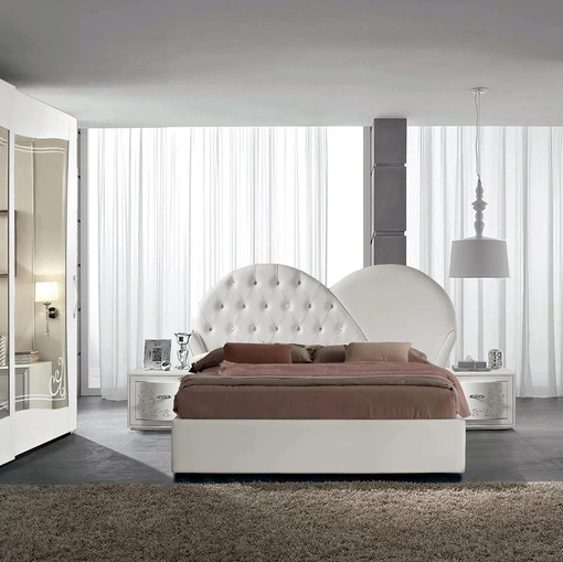Armadio scorrevole Prestige 06 in laccato con specchi di Spar