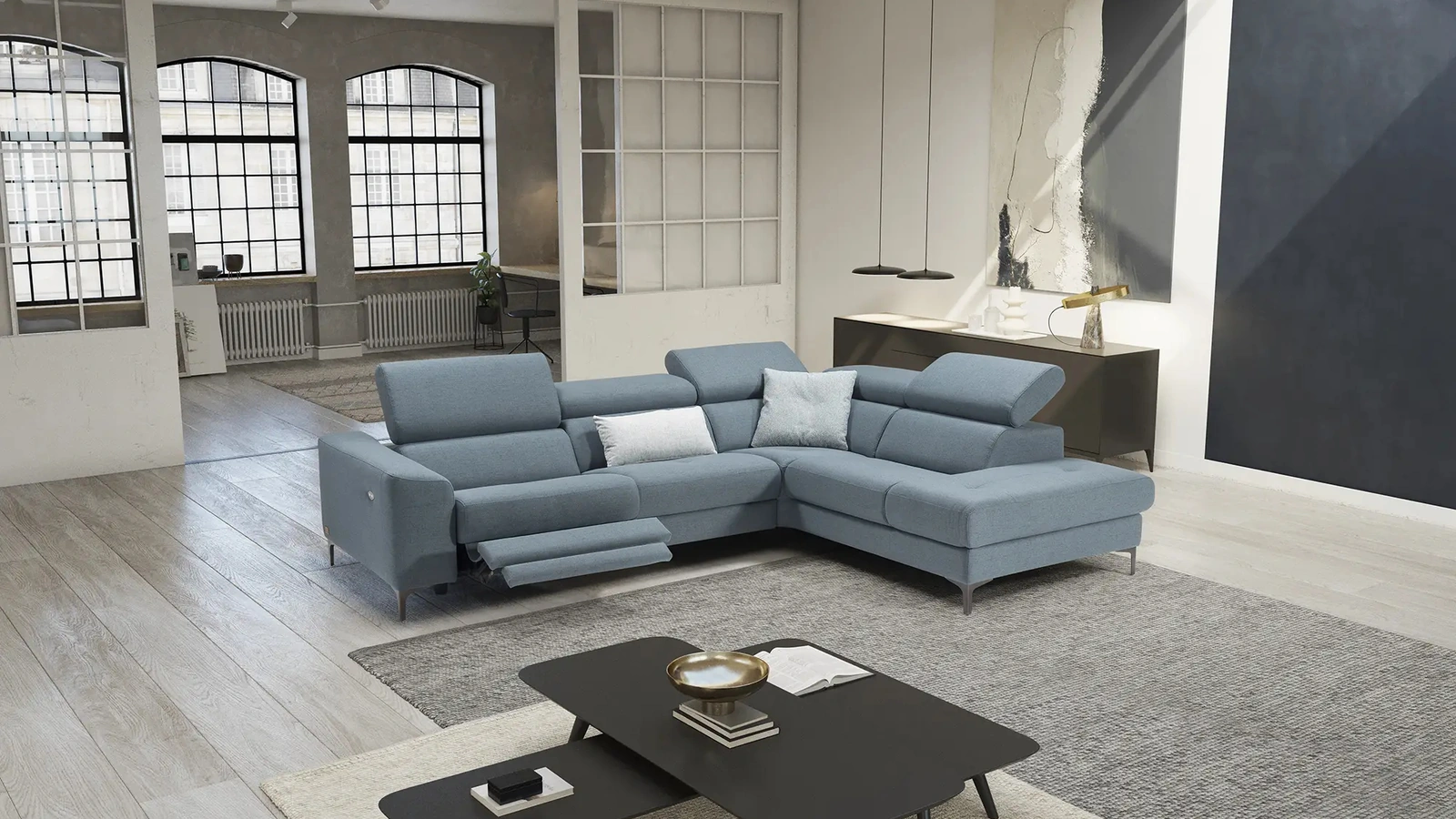 Divano relax Aerius di Kermes divani