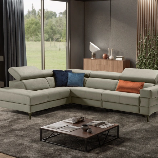 Divano relax angolare Cocoon di Kermes divani