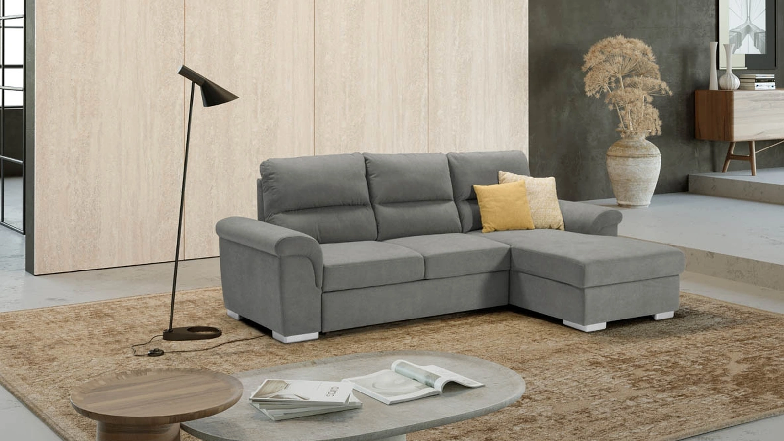 Divano trasformabile Flexy di Kermes divani