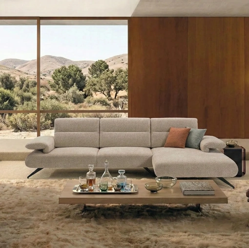 Divano in tessuto Heron di Kermes divani