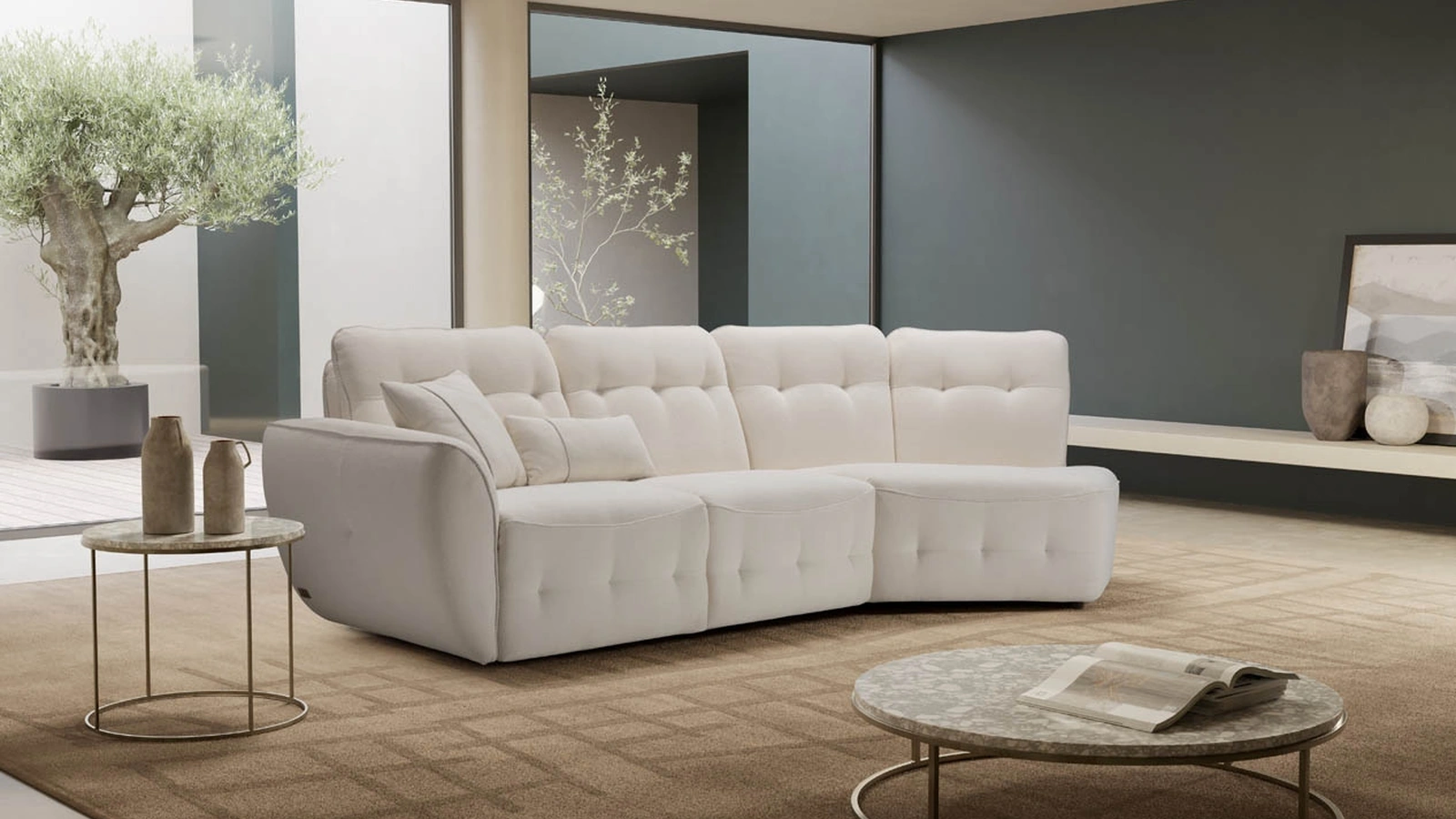 Divano relax Hold di Kermes divani