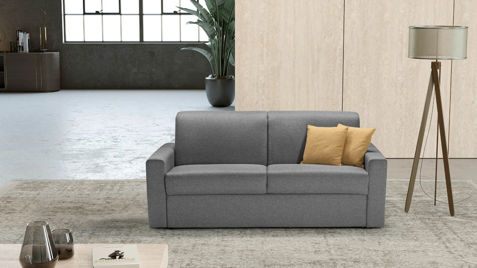 Divano letto Pratiko H18 di Kermes divani