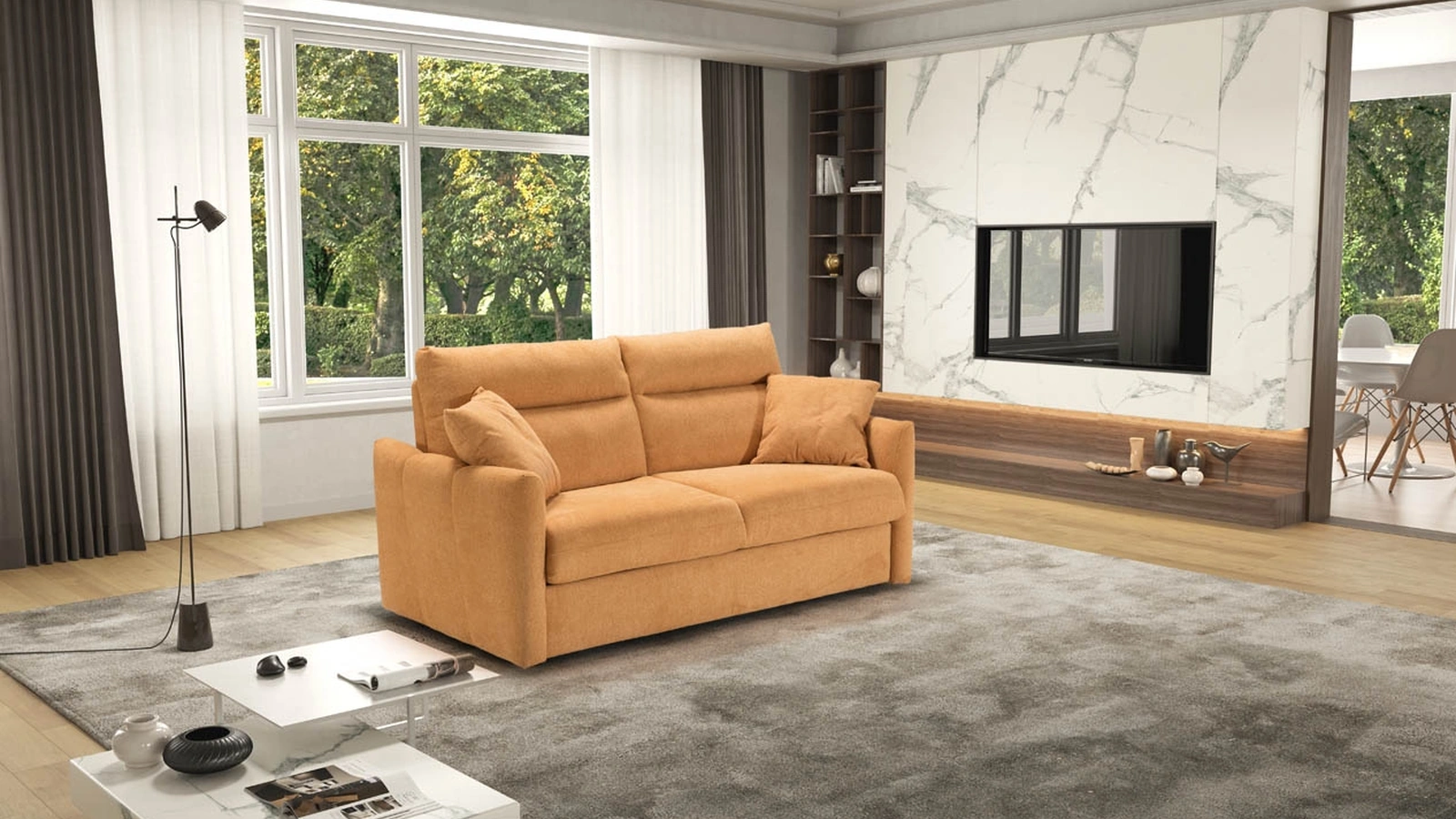 Divano letto Saronno di Kermes divani