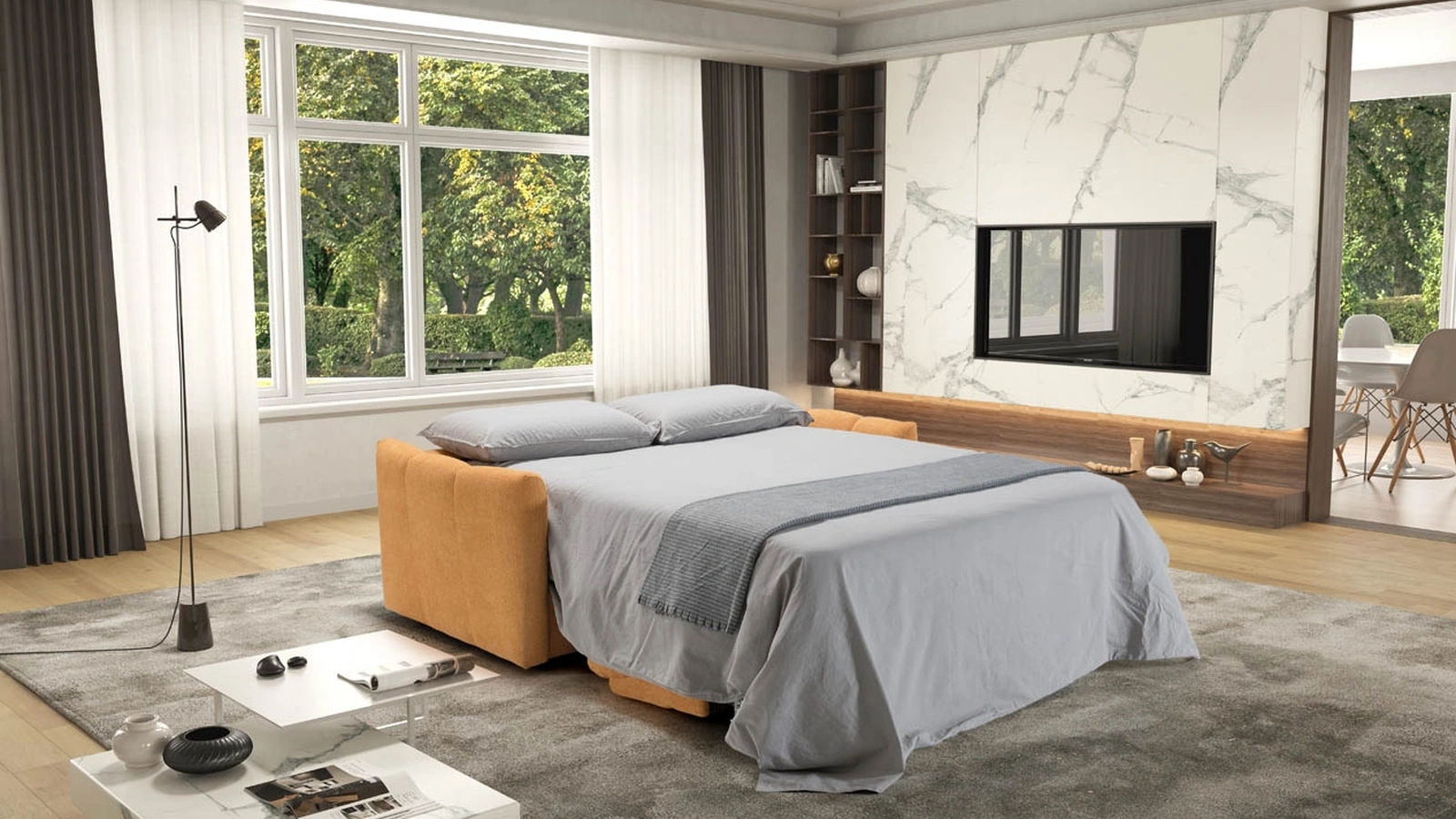 Divano letto Saronno di Kermes divani