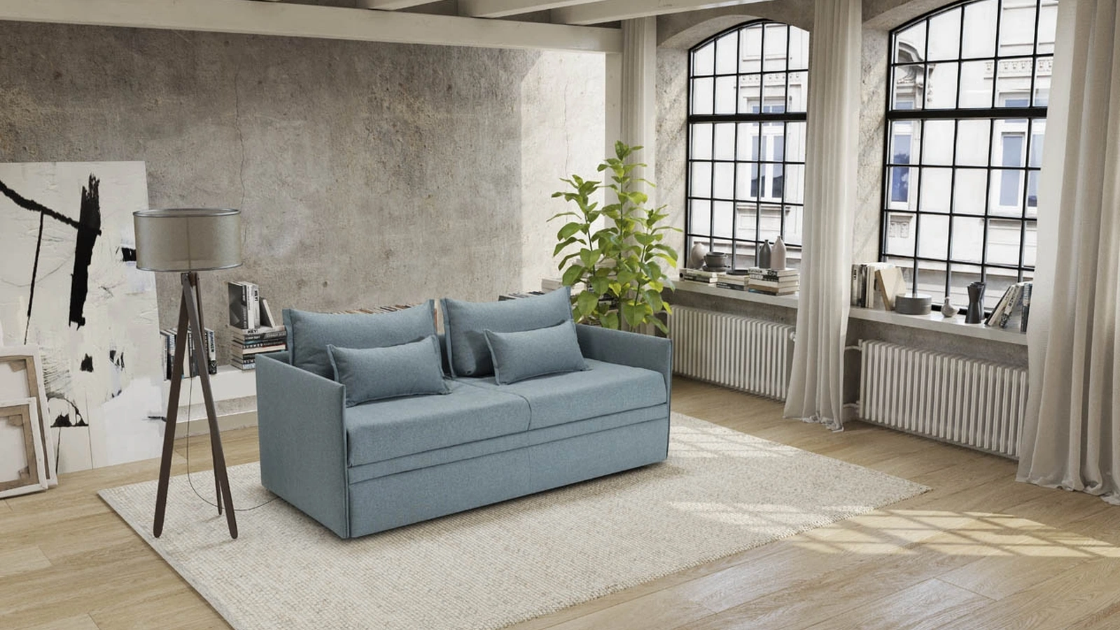 Divano letto Twice di Kermes divani