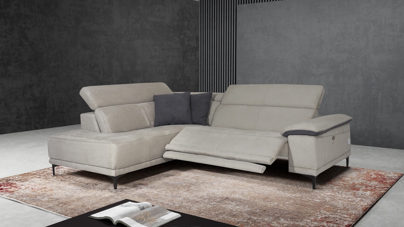 Divano relax Vision di Kermes divani