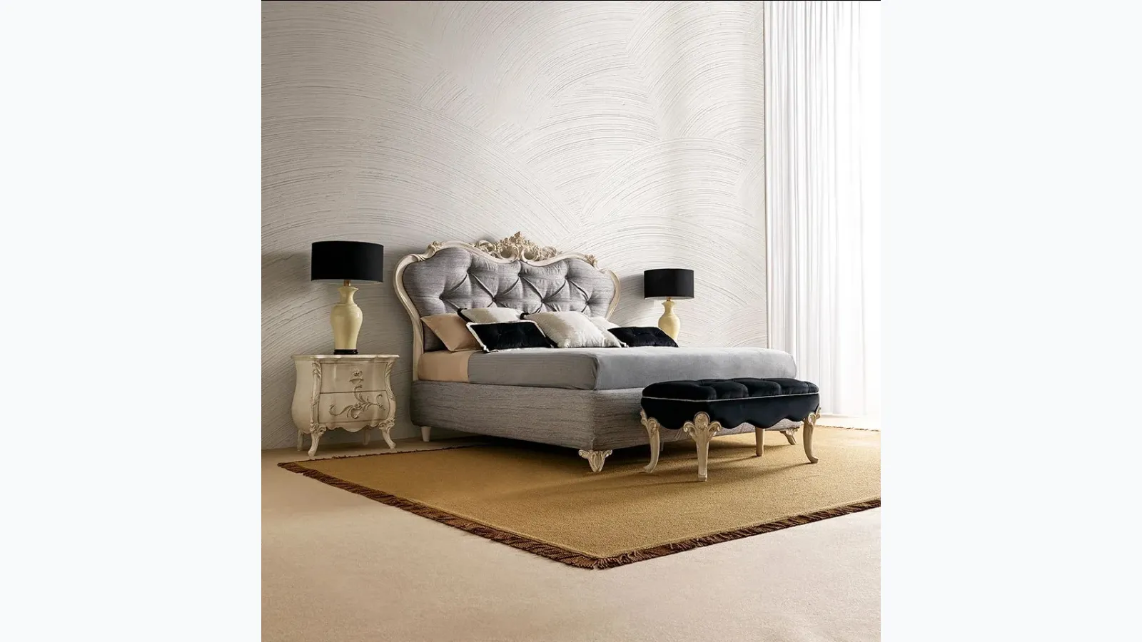 Letto 2506 con box contenitore di Silvano Grifoni