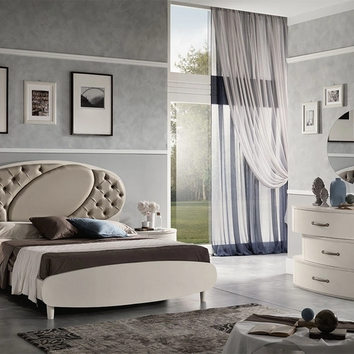 Letto con testiera Movida Ecomalta di Mobil Più