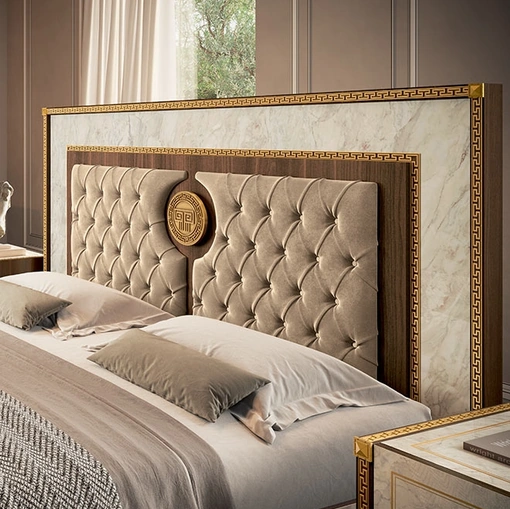 Letto Romantica imbottito di Arredoclassic