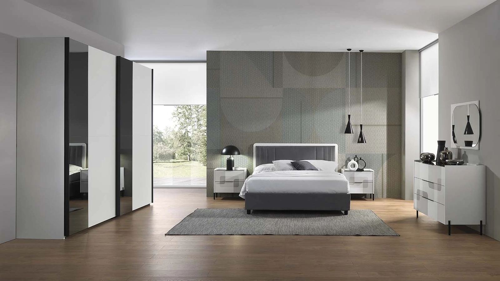 Letto con box contenitore Stella Imbottito di Mobil Più