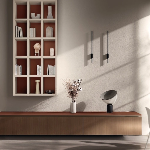 Libreria Living Mira Cottage di Scavolini