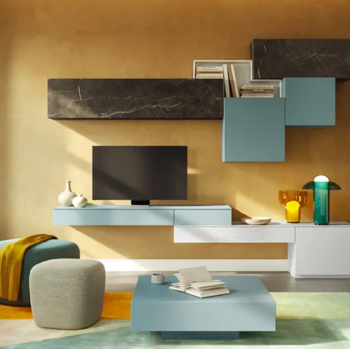 Parete Attrezzata Living LV734 di Giessegi