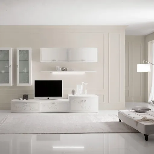 Parete Attrezzata Prestige Liberty 106 di Spar