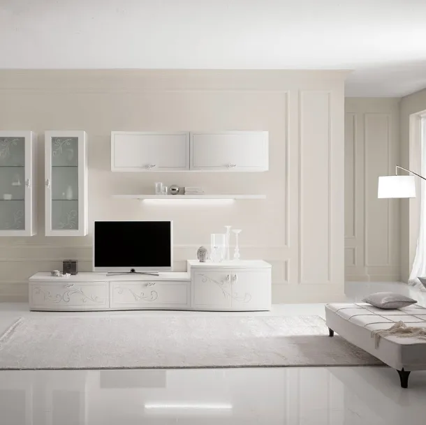 Parete Attrezzata Prestige Liberty 106 di Spar