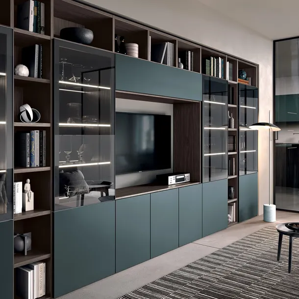 Parete Attrezzata Sky 09 di Spar