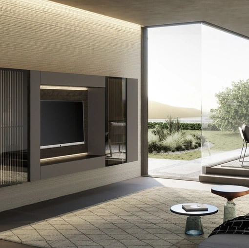 Parete Attrezzata Soggiorno Lucifer di Voltan