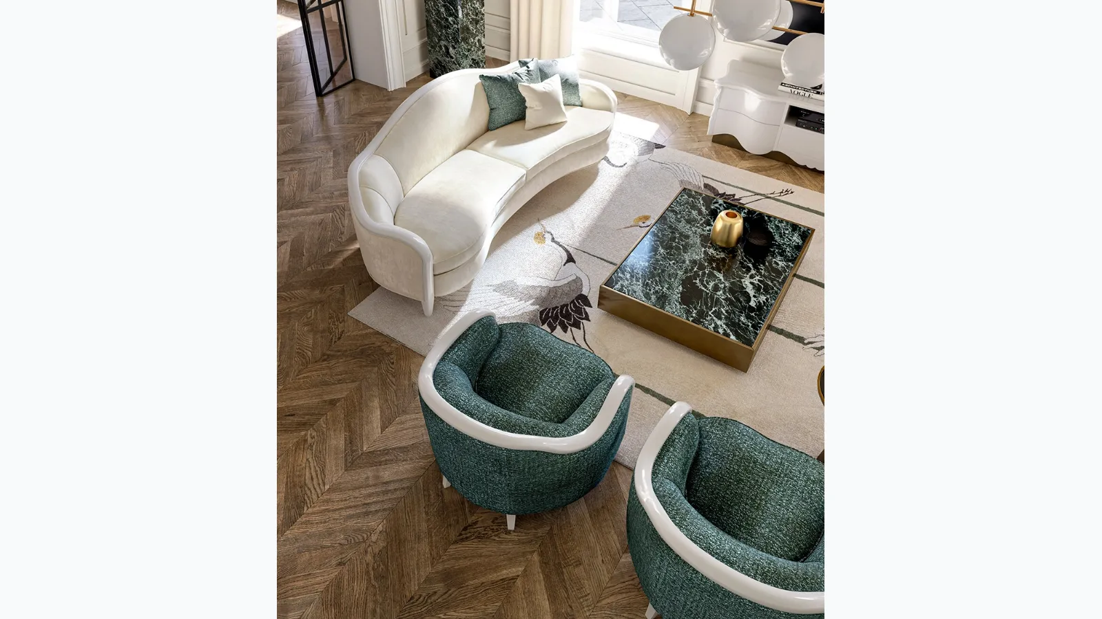 Poltrona Atelier 776P di Andrea Fanfani