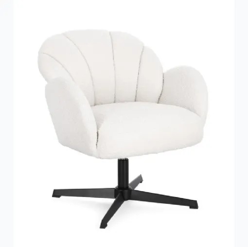 Poltroncina girevole Chloe di Bizzotto