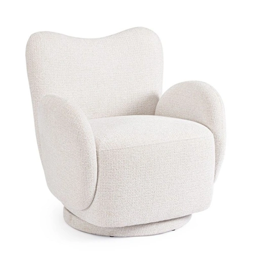 Poltrona girevole Harper di Bizzotto