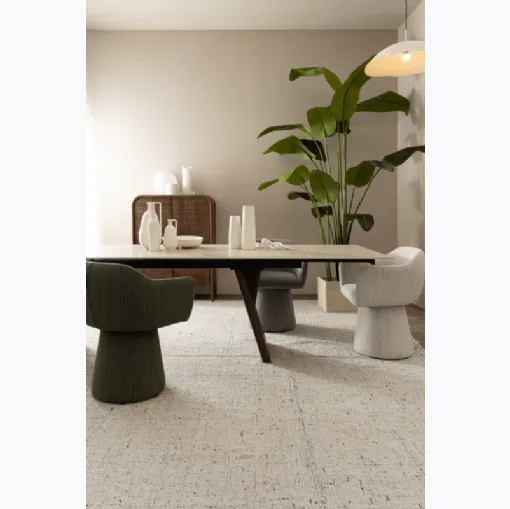 Poltroncina girevole Lottie di Bizzotto