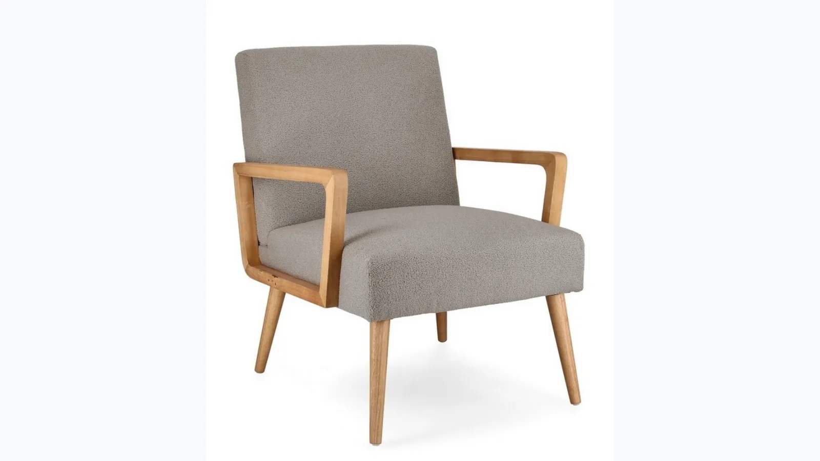 Poltroncina in tessuto e legno Veriana di Bizzotto