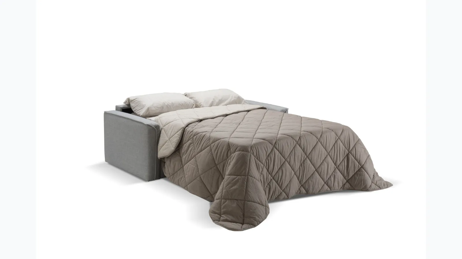 Divano letto in tessuto Comfy di Kermes divani