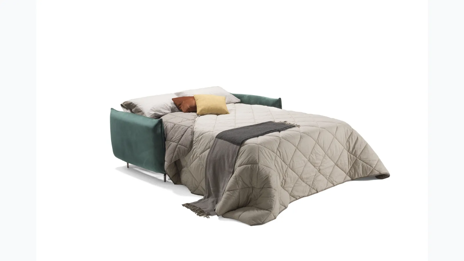 Divano letto in microfibra Lux di Kermes divani