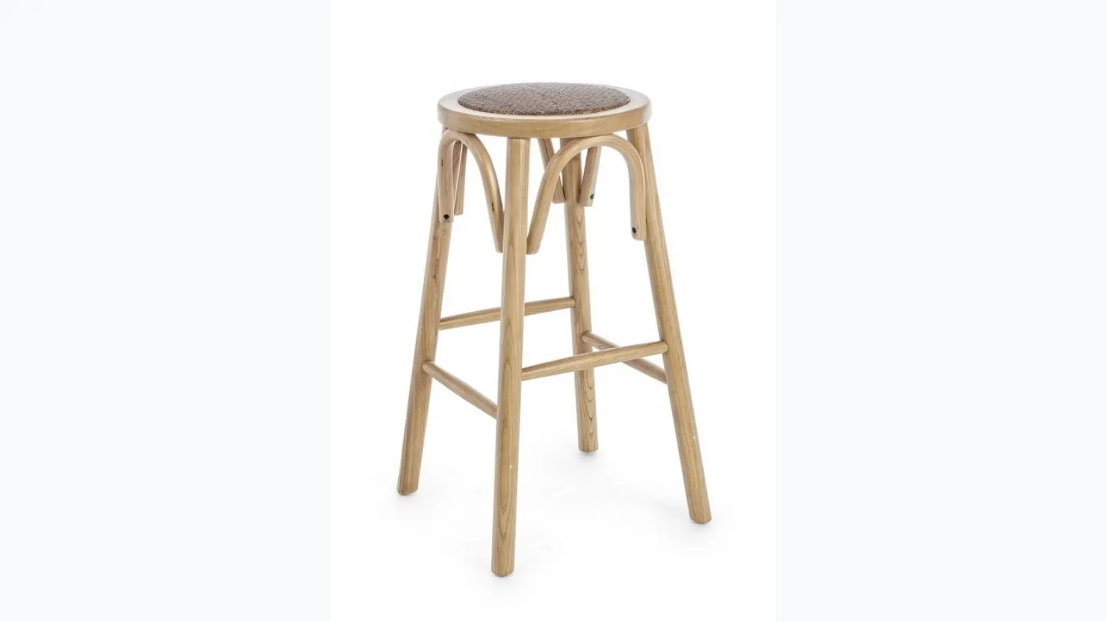 Sgabello in legno Circle di Bizzotto