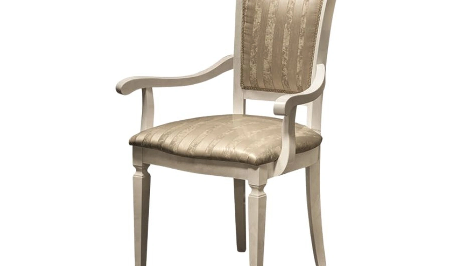 Sedia in tessuto e legno laccato Dolce Vita di Arredoclassic
