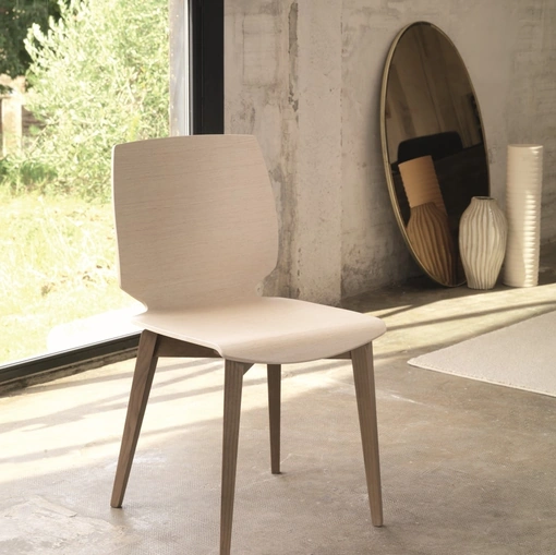 Sedia in legno Shell S149 di Friulsedie