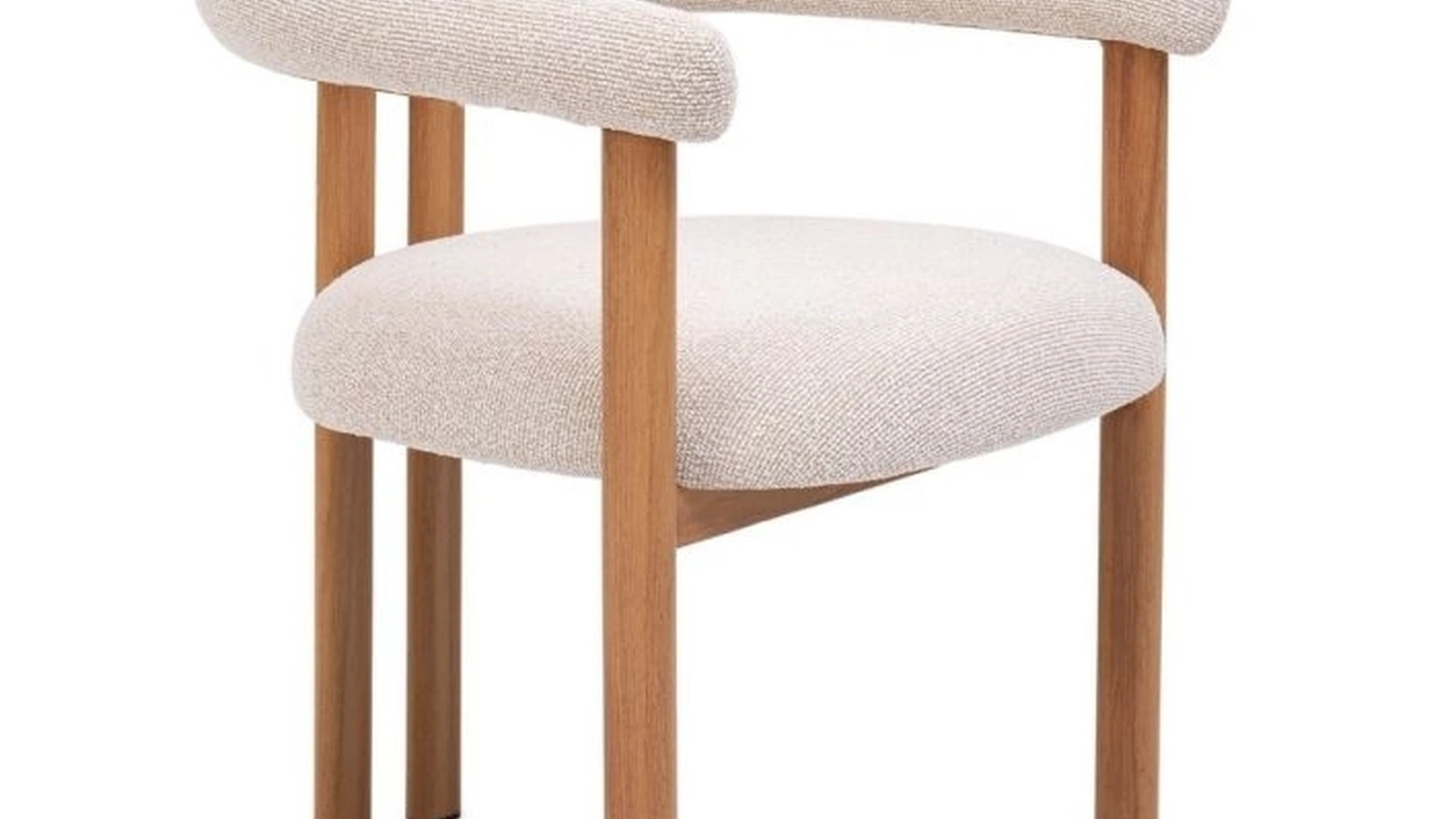 Sedia Giuditta in tessuto imbottito di Bizzotto