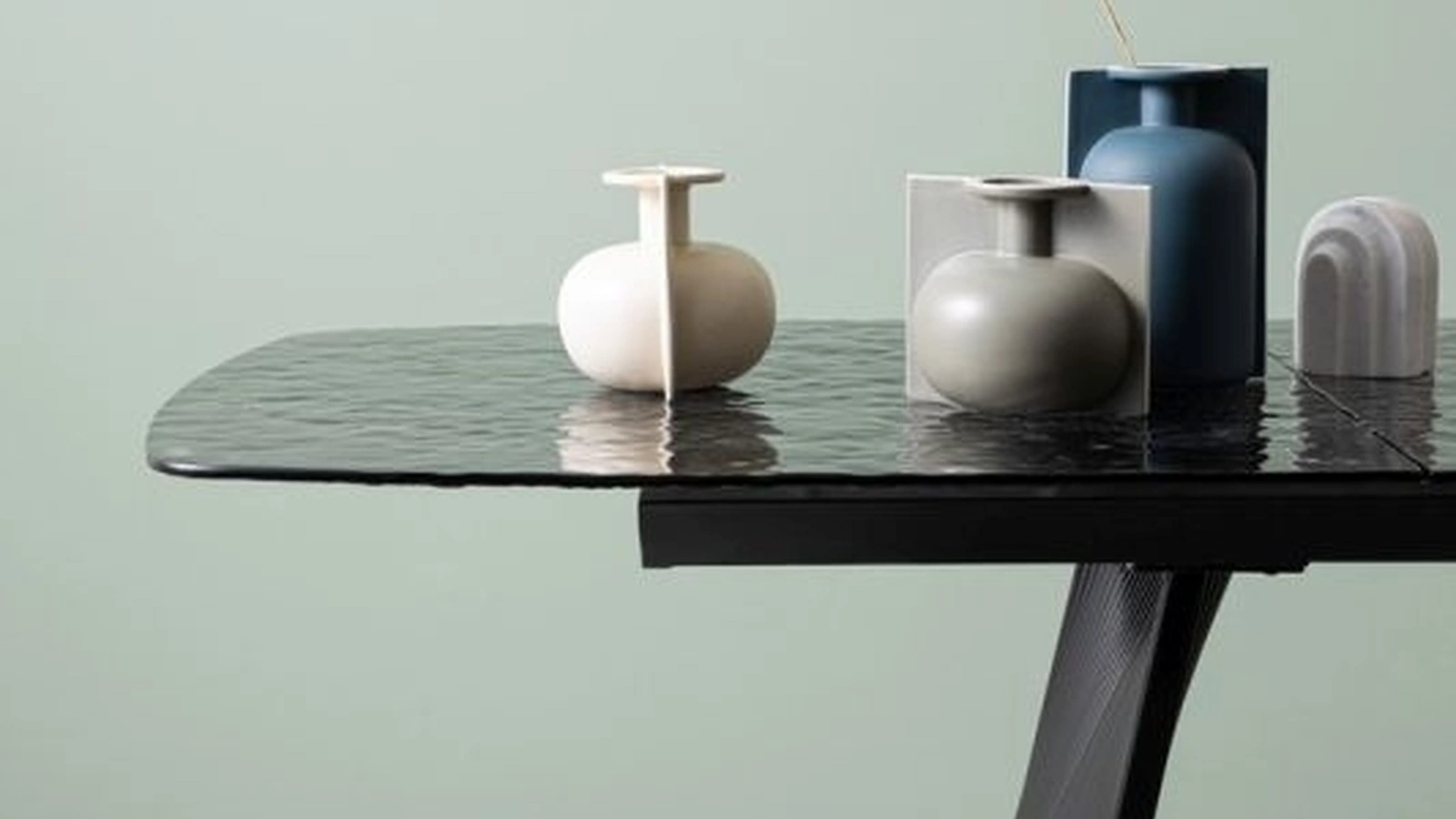 Tavolo allungabile Oliver Vetro di Bizzotto