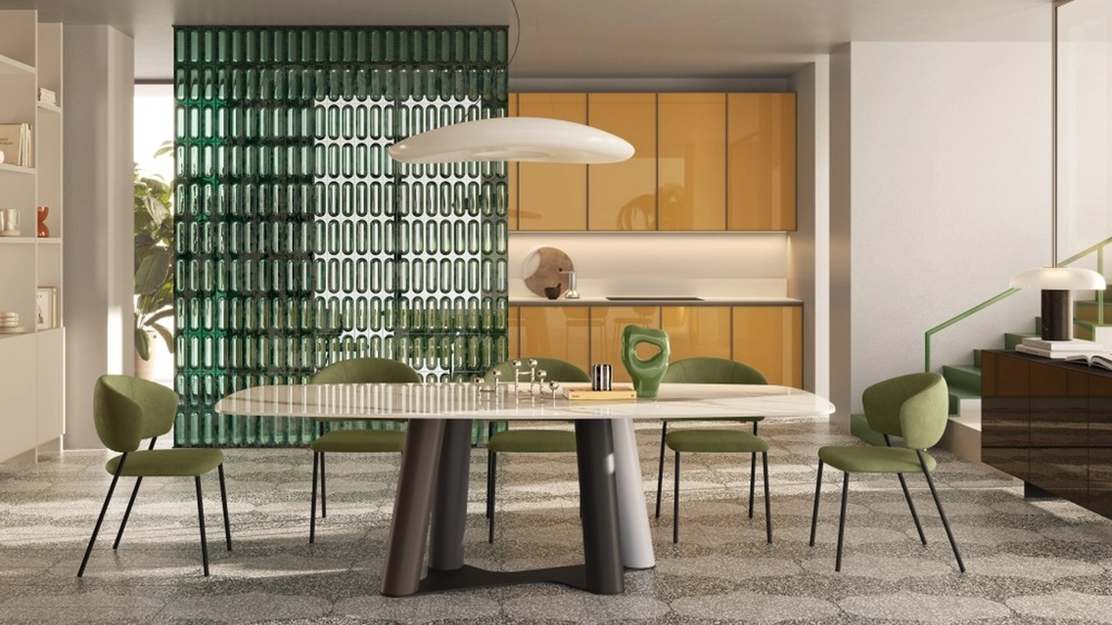 Tavolo in gres Singapore di Scavolini
