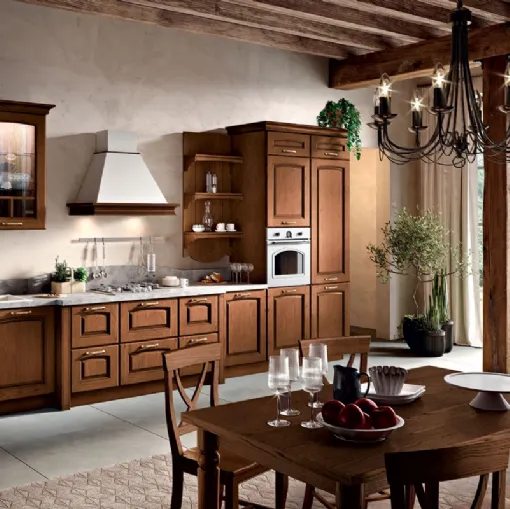 Cucina Classica lineare Borgo Noce di Spar