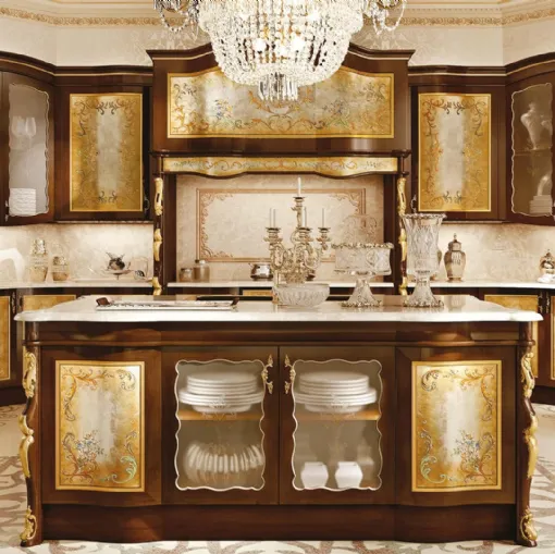 Cucina Classica con isola Opera L31 di Andrea Fanfani