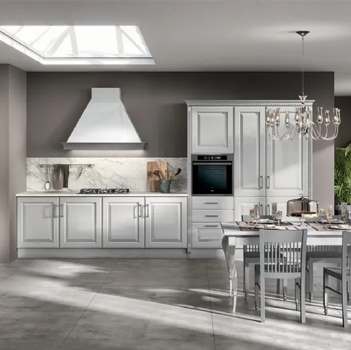 Cucina Classica Baltimora Grigio Airone di Scavolini