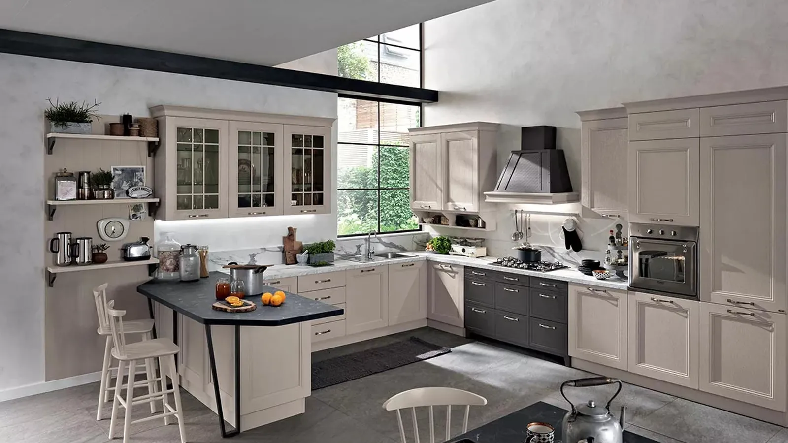 Cucina Shabby Chic Maryland 05 di Spar