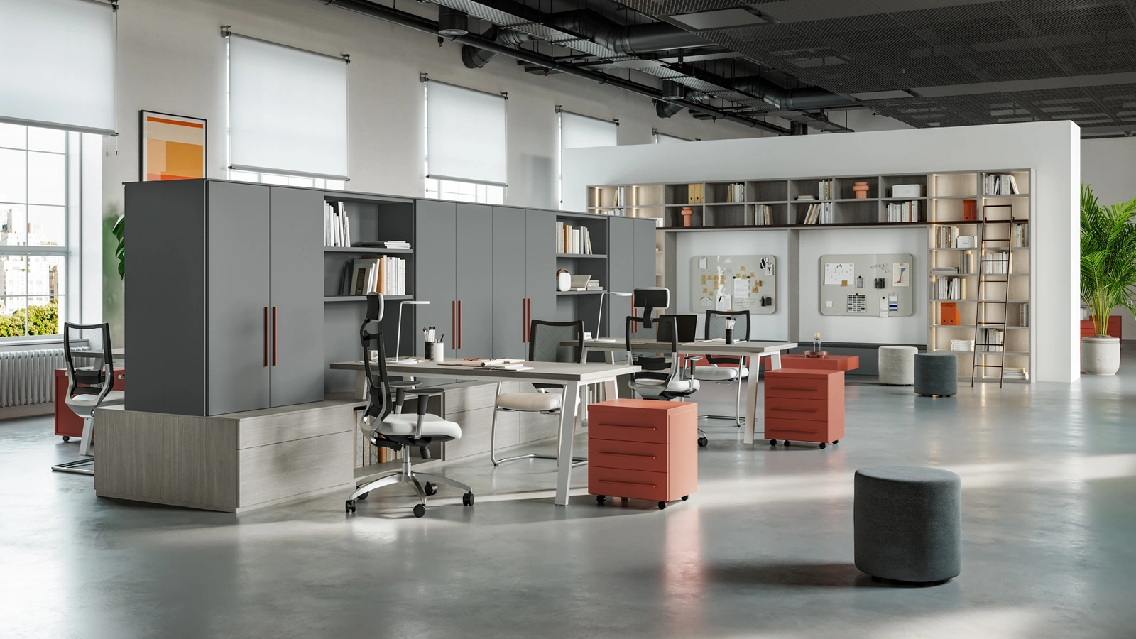 Scrivania Operativa OF107 di Giessegi